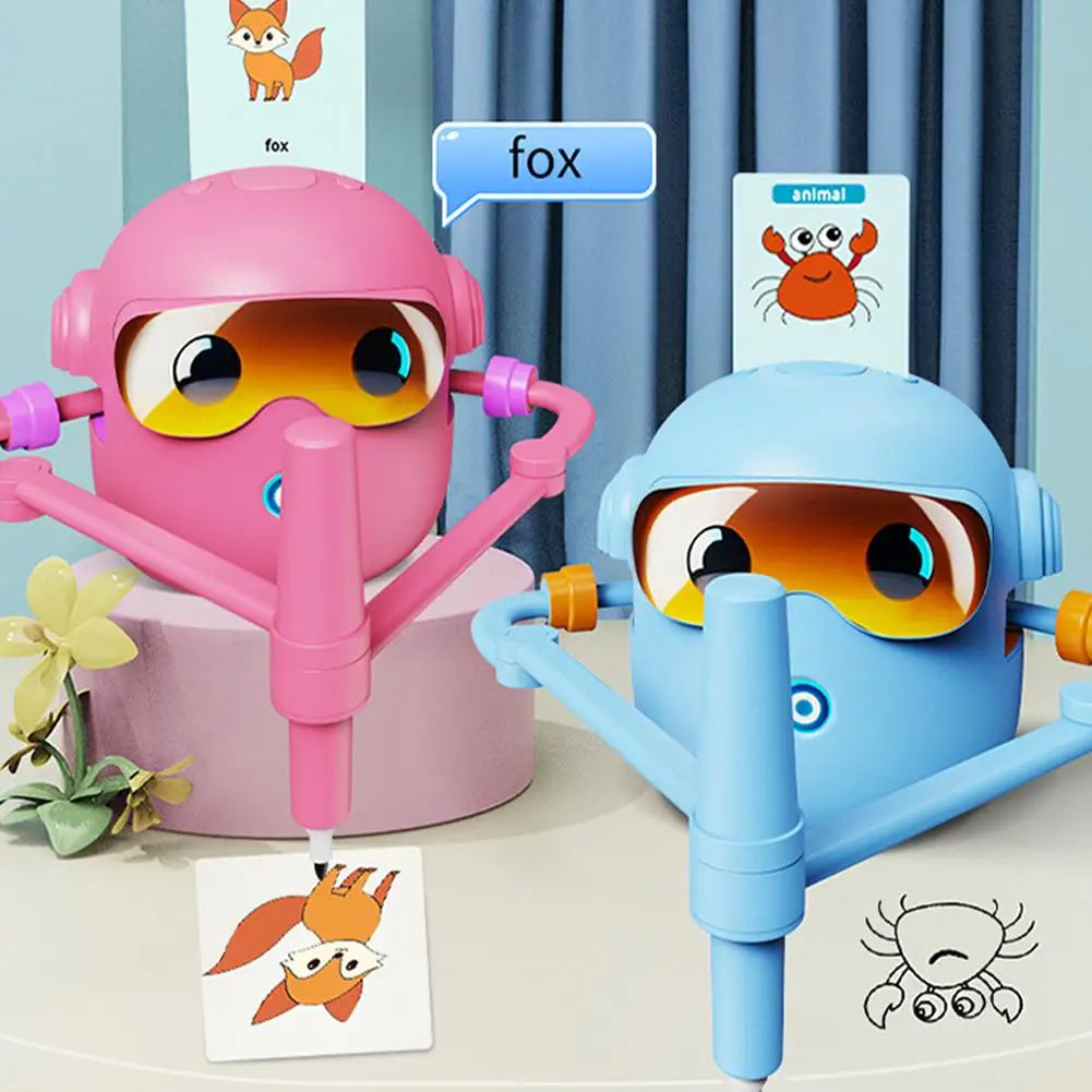Kids Drawing Robot Interactive Educational Toy