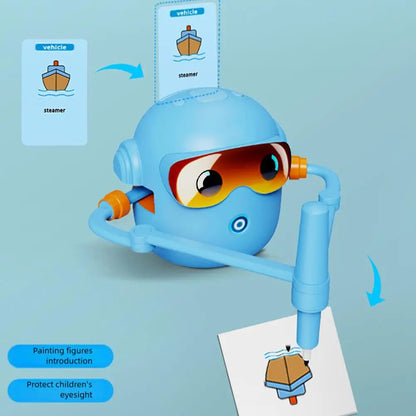 Kids Drawing Robot Interactive Educational Toy