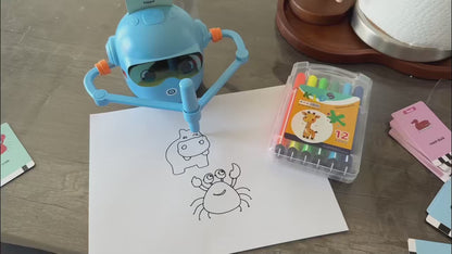 Kids Drawing Robot Interactive Educational Toy